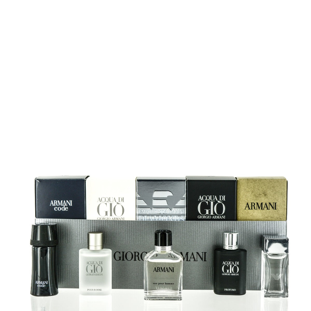 Giorgio Armani Variety for Men 5 Pc Mini Set samawa perfumes