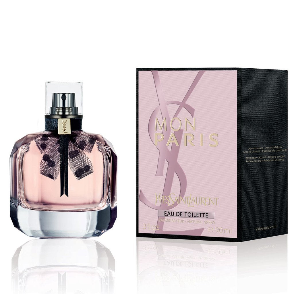 YVES SAINT LAURENT MON PARIS PARFUM FLORAL FOR WOMEN EDP 90 ml - samawa perfumes 