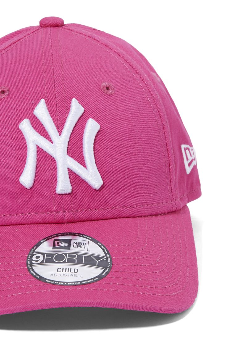 New Era MLB 9forty New York Yankee  Cap, Pink, Age 4 -6 Yrs - samawa perfumes 