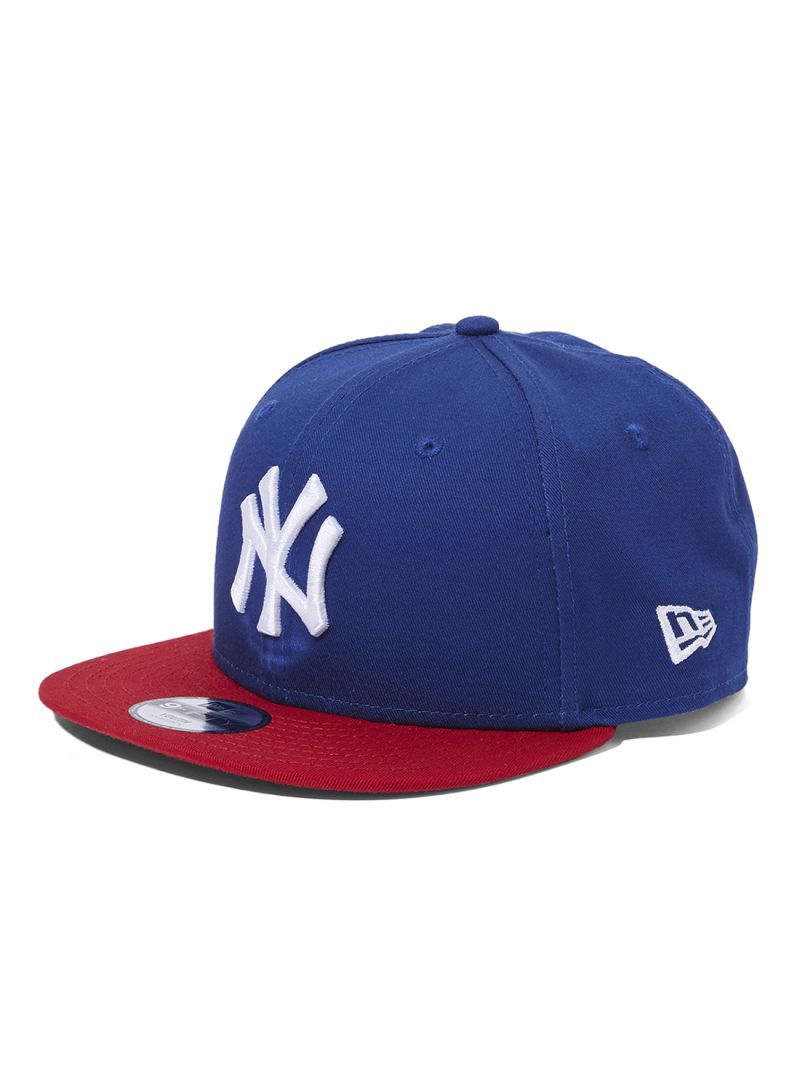 New Era MLB 9fifty New York Yankee  Cap , Blue And Red, Age 6-12 Yrs - samawa perfumes 