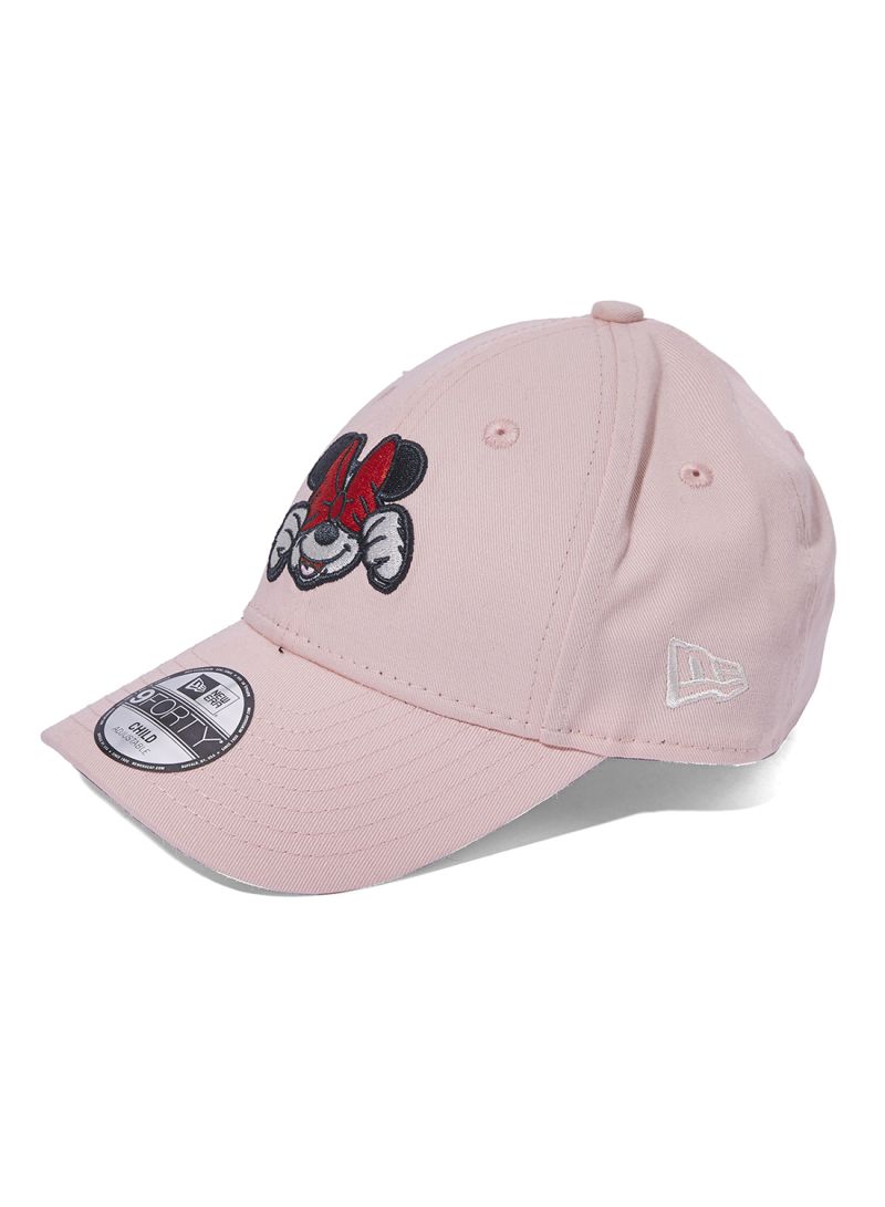 New Era 9forty  Minnie Mouse Disney Cap for Kids,Pink , Age 4-6 Yrs - samawa perfumes 