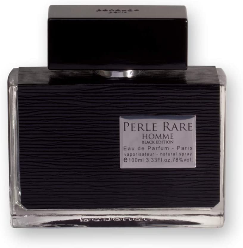 Panouge Perle Rare Homme Black Edition Natural Spray - Perfume  For Men - EDP 100ml - samawa perfumes 