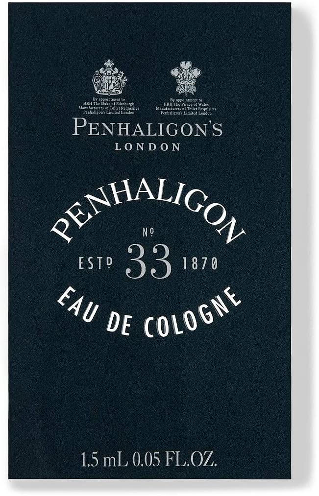 Penhaligon's No.33 Eau De Cologne For Men, 1.5Ml - samawa perfumes 