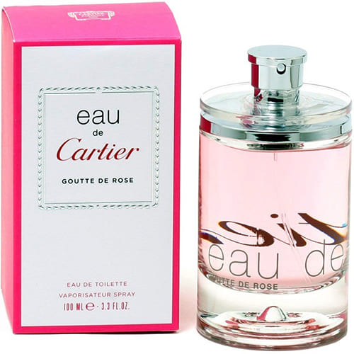 CARTIER EAU DE CARTIER GOUTTE DE ROSE FOR WOMEN EDT 100 ml (TRAVEL