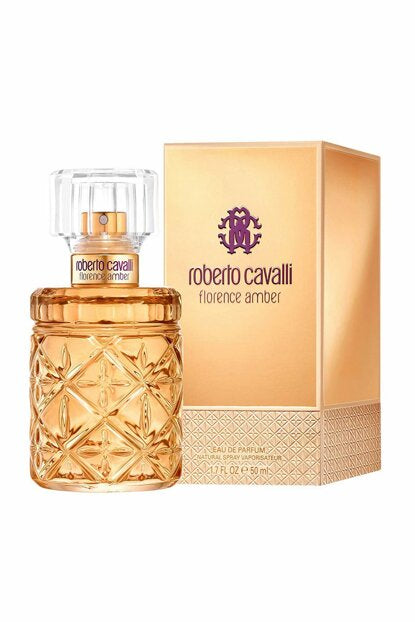 ROBERTO CAVALLI FLORENCE AMBER FOR WOMEN EDP 50ML - samawa perfumes 