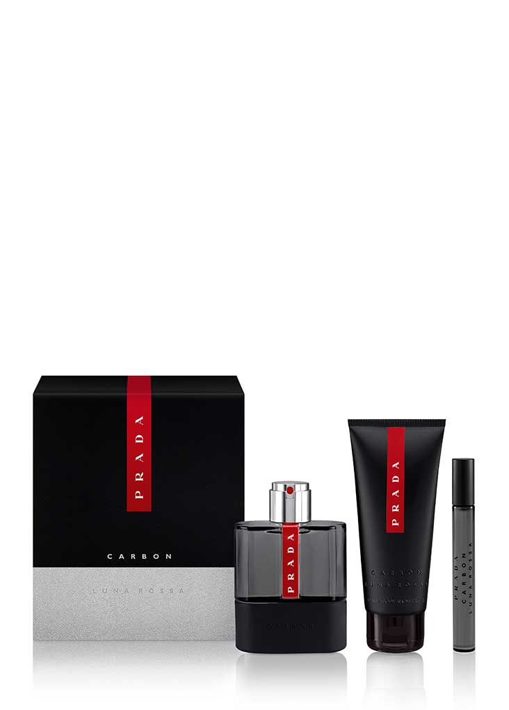 Prada luna rossa carbon shower gel top