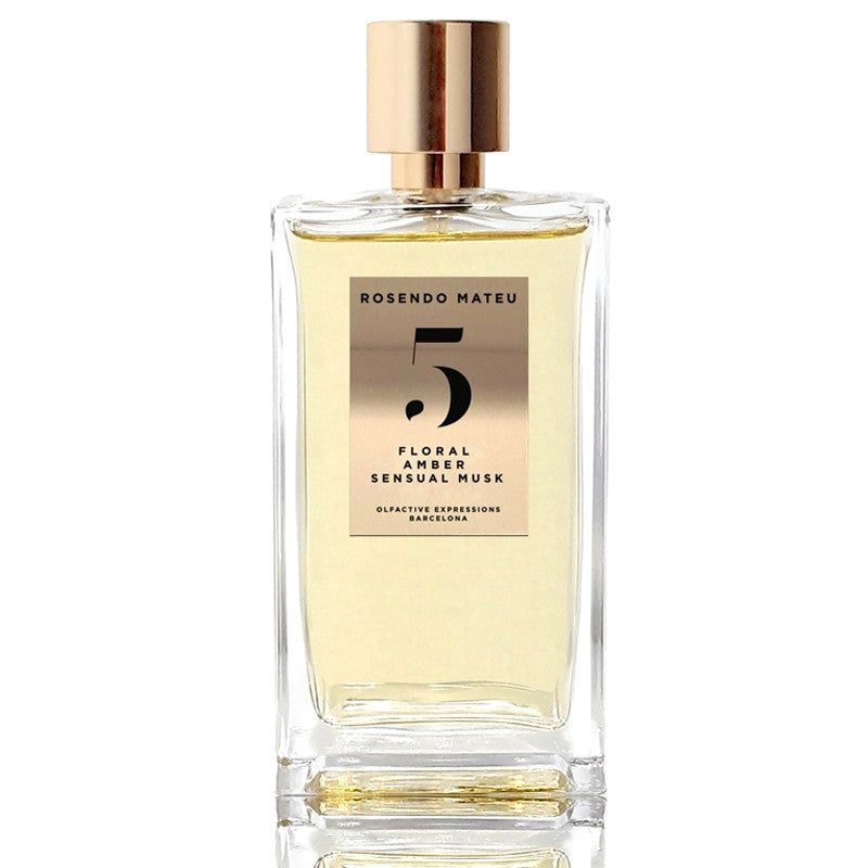 Rosendo Mateu 5 Floral Amber Sensual Musk - Perfume For Unisex - EDP 100 ml - samawa perfumes 
