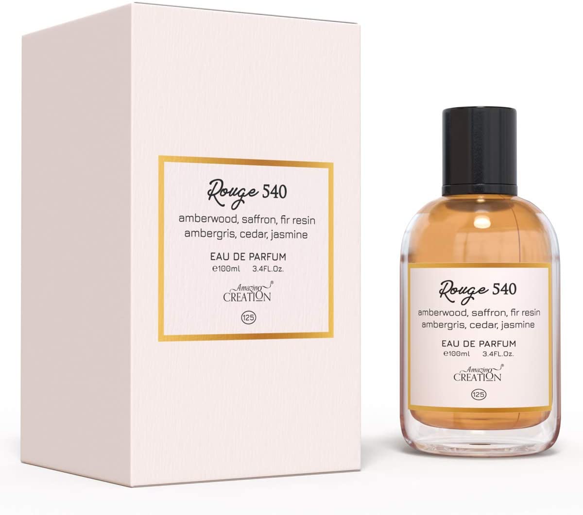 Amazing Creation Baccarat Rouge 540 Perfume For Unisex EDP PFB00125 - samawa perfumes 
