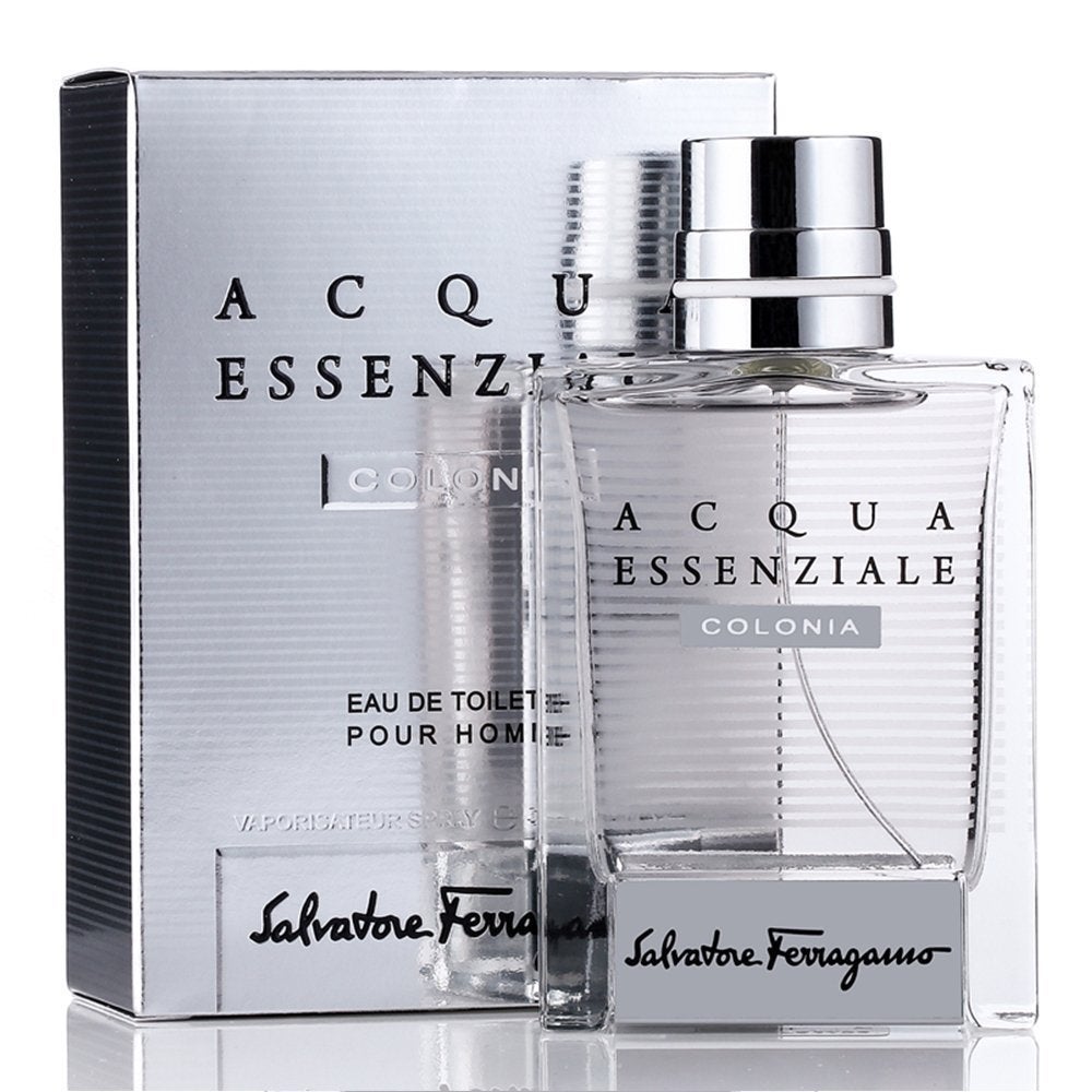 SALVATORE FERRAGAMO ACQUA ESSENZIALE COLONIA POUR HOMME MEN EDT 50 ml - samawa perfumes 