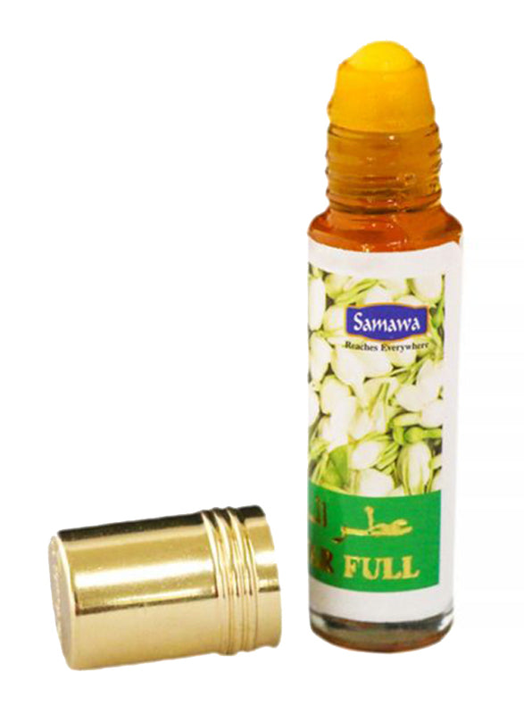 Samawa Attar Full, Concentrated Non Alcoholic Perfume Oil, Roll On, 6pcs X 8ml - samawa perfumes 