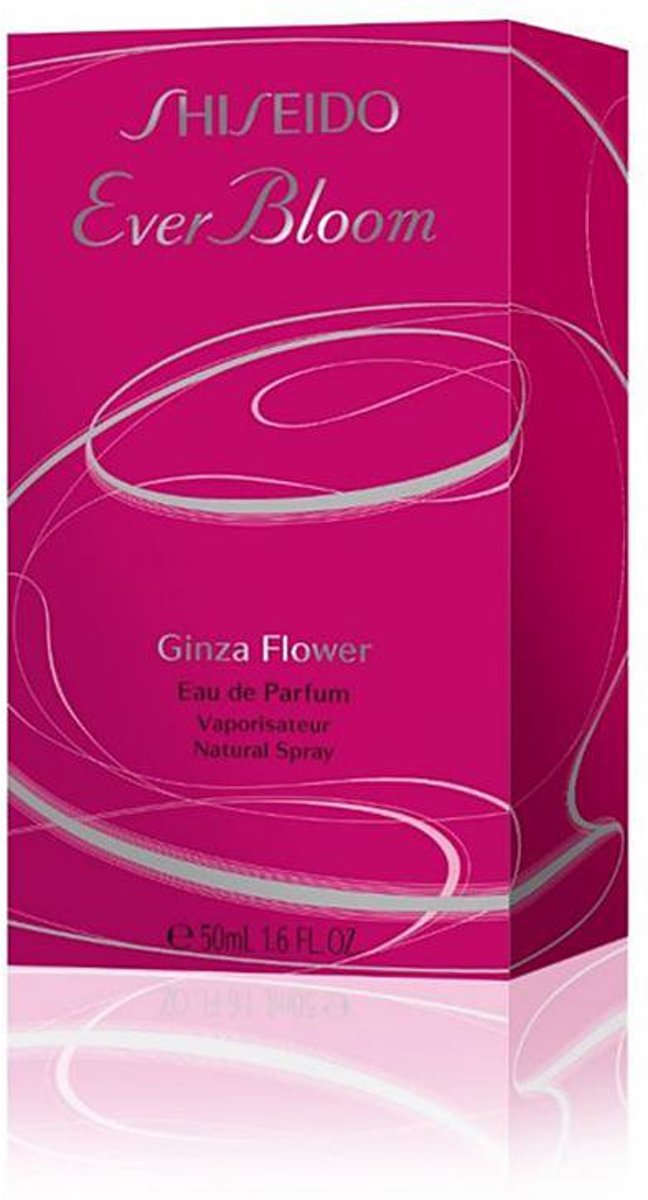 SHISEIDO EVER BLOOM GINZA FLOWER FOR WOMEN EDP 50ML - samawa perfumes 