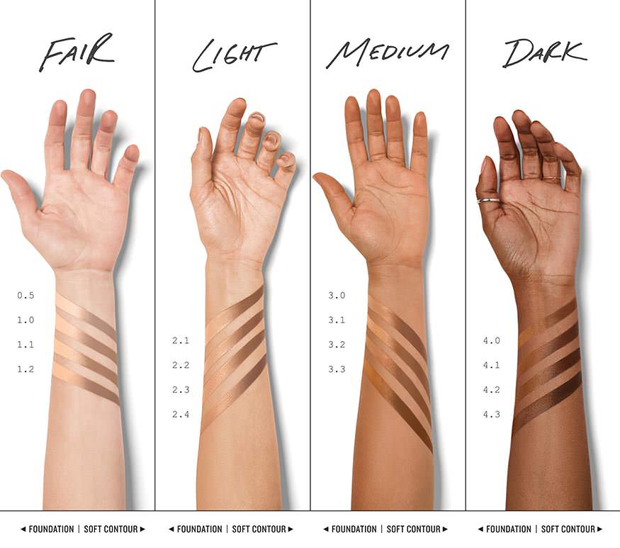 SMASHBOX STUDIO SKIN SHAPING FOUNDATION 3.0 + SOFT CONTOUR 7.5 g + 4.25 g US\ - samawa perfumes 
