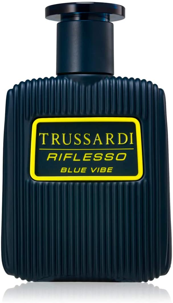 TRUSSARDI RIFLESSO BLUE VIBE EDT 100 ml - samawa perfumes 