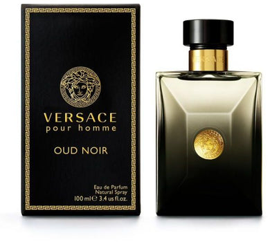 Versace Pour Homme Oud Noir Perfume For Men Eau de Parfum, 100ml - samawa perfumes 