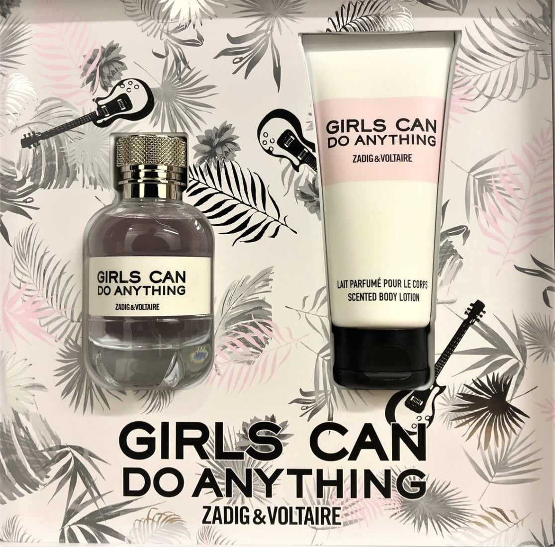ZADIG & VOLTAIRE GIRLS CAN DO ANYTHING FOR WOMEN SET EDP 50 ml + SCENTED BODY LOTION 100 ml - samawa perfumes 