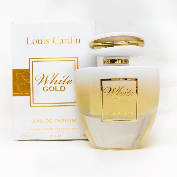 Louis Cardin White Gold Eau De Parfum 100ml Spray – Louis Cardin